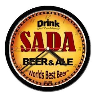  SADA beer and ale cerveza wall clock 