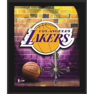 Los Angeles Lakers Quartz Wall Clock: Home & Kitchen