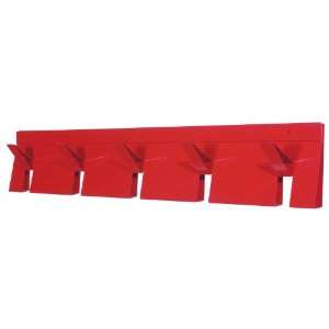    2D3D Coat Rack in Fire Engine Red by Blu Dot