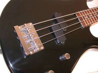 Dean Hillsboro Jr Electric Bass, 3/4 Size, Classic Black, Dean P Style 