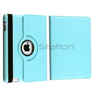   Magnetic 360° Rotating Leather Cover Case+LCD Screen Protector  
