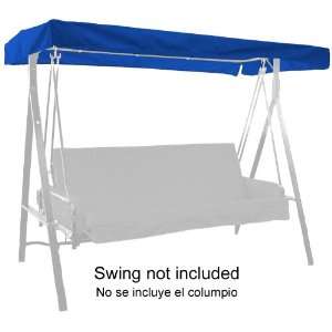  Arden Outdoor 44L x 85 1/2W Pacific Blue Swing Canopy 