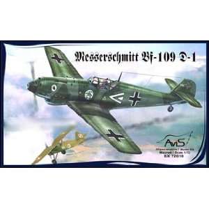  Avis 1/72 Messerschmitt Bf109D1 WWII German Fighter Kit 