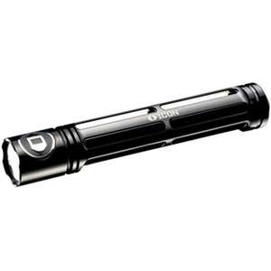 Black ICON Rogue 2 Aluminum LED Flashlight W/2 AA Batteries Included 