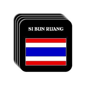  Thailand   SI BUN RUANG Set of 4 Mini Mousepad Coasters 