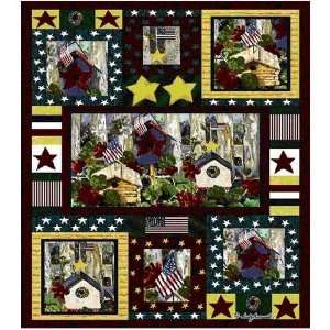 Mohawk Home Judys Birdhouses Tapestry Throw Designed by Judy Boswell 