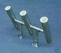 3Tube Rod holders/mini Rocket Launcher Stainless Steel  