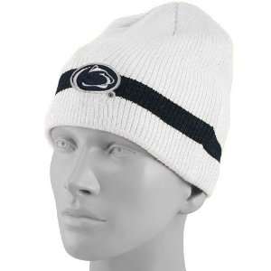   Nittany Lions Ladies White Holiday Knit Beanie