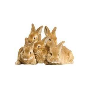  Paper House Jigsaw Shaped Puzzle 300 Pieces row Of Bunnies 