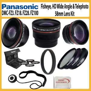  Kit Panasonic DMC FZ100, DMC FZ18, DMC FZ28, DMC FZ3 Digital Cameras 