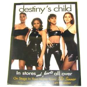  Destinys Child   Self Titled Album   HUGE 8.5 x 11 