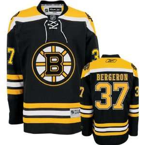   Bruins Patrice Bergeron Authentic Black Jersey