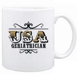  New  Usa Geriatrician   Old Style  Mug Occupations