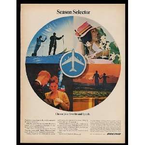 1967 Boeing Jet Season Selector Print Ad (10653)
