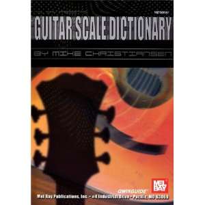    Mel Bay Guitar Scale Dictionary QWIKGUIDE: Musical Instruments