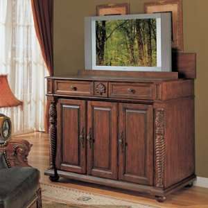   Sunrise Home Chateau TV Console with Lift Rack