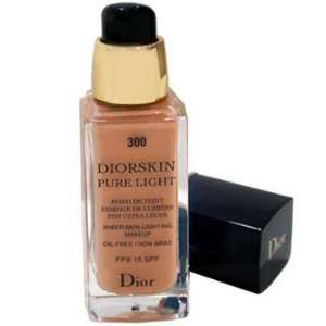   Care   1 oz Diorskin Pure Light Makeup # 300 Medium Beige for Women