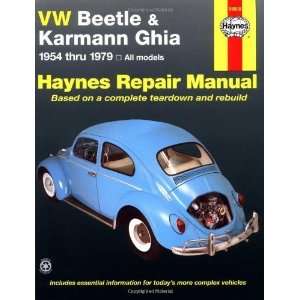  VW Beetle & Karmann Ghia 1954 through 1979 All Models 