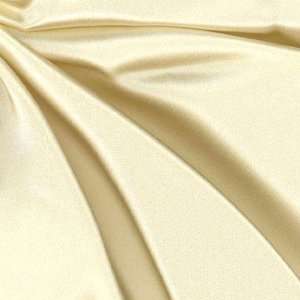  45 Wide Charmeuse Silk Cream Fabric By The Yard: Arts 