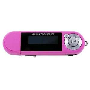   MP3 Player with Digital Voice Recorder PINK: MP3 Players & Accessories