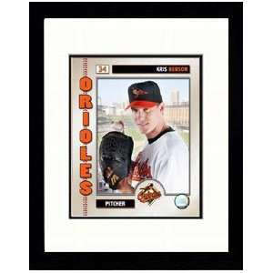  Kris Benson Baltimore Orioles MLB Baseball Framed 8X10 