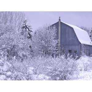  Blue Barn, Rochester Hills, Michigan, USA Photographic 