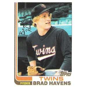  1982 Topps Brad Havens 92 (In Cover)