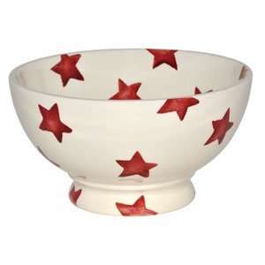  Emma Bridgewater Red Star French Bowl Patio, Lawn 