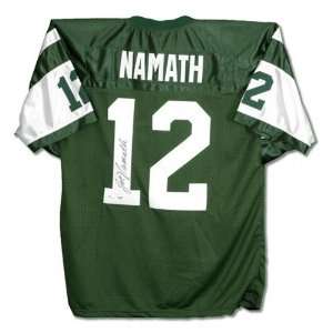  Joe Namath Autographed Custom Jersey: Sports & Outdoors