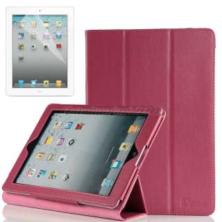Magnetic PU Leather Case Smart Cover Stand For Apple ipad 2 2nd New 