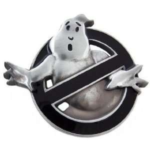  Black Ghostbusters Logo Belt Buckle   Brand New 