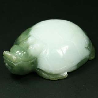 Dragon Head Turtle Amulet 2 Color White Green Pendant 100% Chinese 