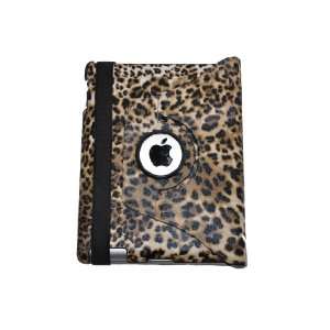   Leather Case for Apple New iPad 3 with Smart Cover Wake/Sleep Function