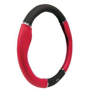  Custom Accessories 39727 Black and Red Pro Sport Steering Wheel 