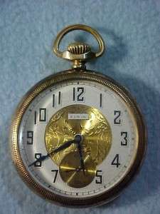 Beautiful Antique 1927 Elgin 15j 10K Gold Filled Pocket Watch  