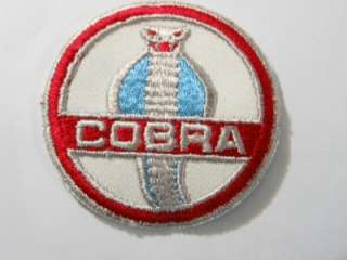 Vintage Ford Mustang Cobra Patch    