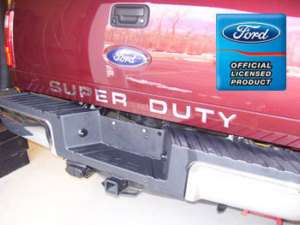 2011 Ford F350 Super Duty Tailgate Letter Insert Decals  