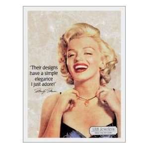  Marilyn Monroe Tin Sign #649 