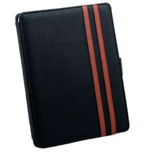    Black Leather Case Pouch Kick Stand For Apple iPad Electronics