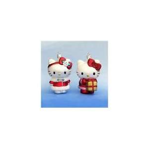  Club Pack of 6 Hello Kitty Hand Blown Glass Christmas 