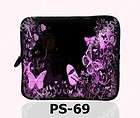 Butterfly 17 17.3 Inch Neoprene Laptop Sleeve Case Bag  