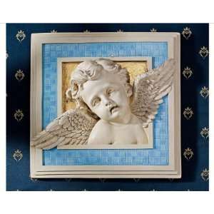   Angel Wall Sculpture Decor Christian Art:  Home & Kitchen