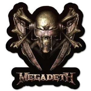  Megadeth heavy metal music sticker 4 x 5 Everything 