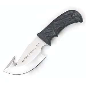  Muela Grizzly 9 .125 Inch Fixed Blade Skinner with Gut Hook Knife 