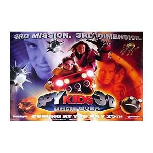  SPY KIDS 3 D GAME OVER (BRITISH QUAD) Movie Poster