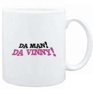 Mug White  Da man! Da Vinny!  Male Names:  Sports 