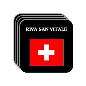  Switzerland   RIVA SAN VITALE Set of 4 Mini Mousepad 