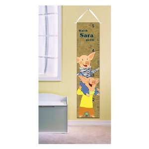 Toot & Puddle Travel By Piggy Back Growth Chart:  Home 