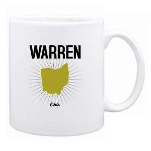 New  Warren Usa State   Star Light  Ohio Mug Usa City  