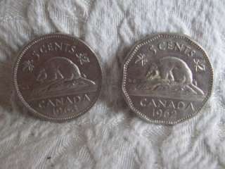   Canadian 5 cents/nickels, that you just might have been looking for